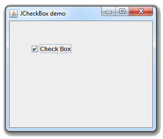طريقة إضافة JCheckBox في ال JFrame