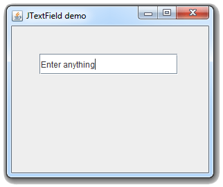 طريقة إضافة JTextField في ال JFrame